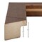 16x24 Picture Frame, Essentials 1 Inch MDF Moulding, Wall Display Frame for Art, Posters, or Photos by wallsthatspeak